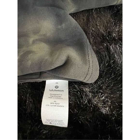 Lululemon Scarf Womens One Size Vinyasa Infinity Wrap Gray Camo Snap Athleisure - Picture 4 of 4